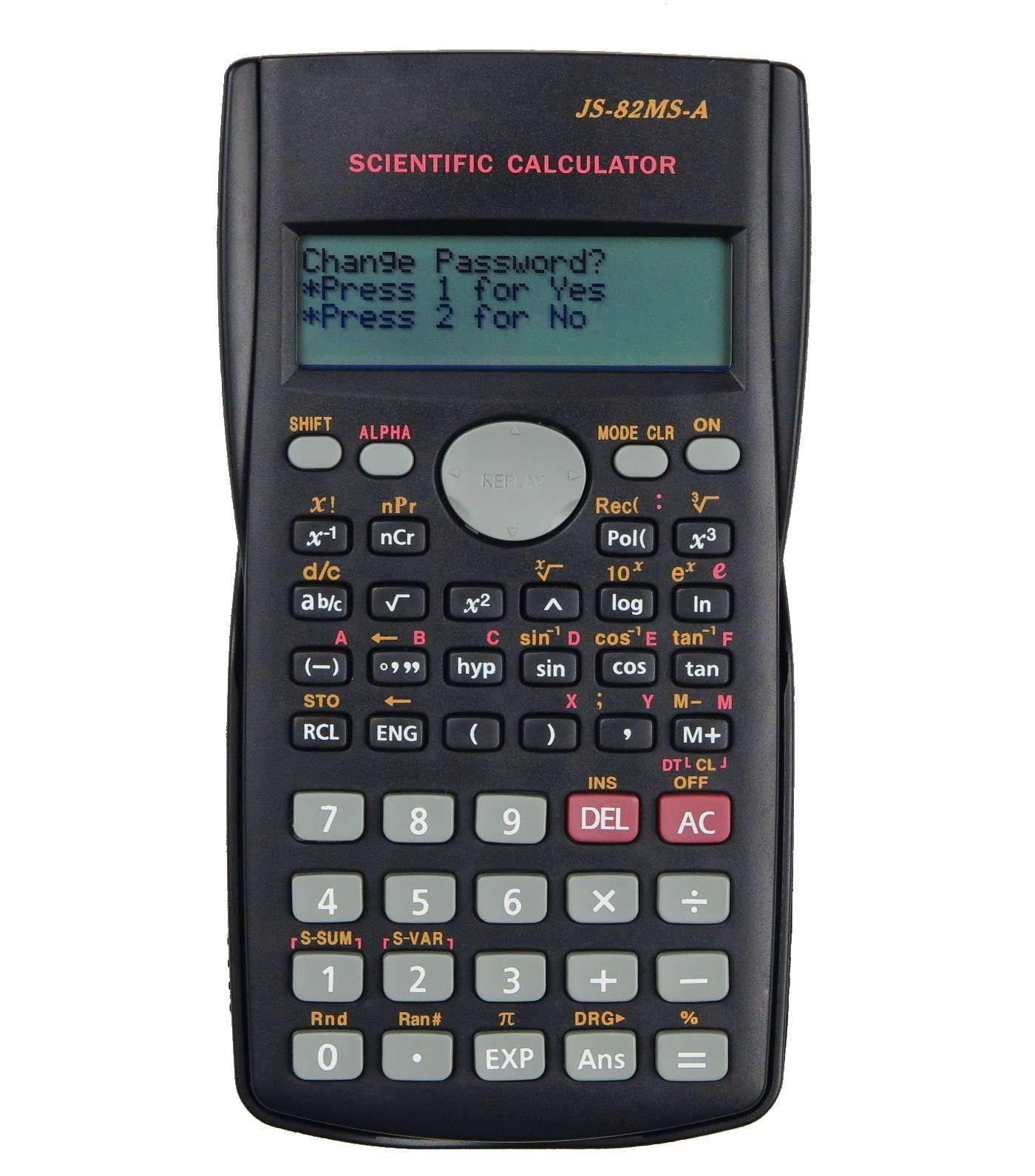 Take off the Ruby Devices Logo to reveal a scientific calculator
